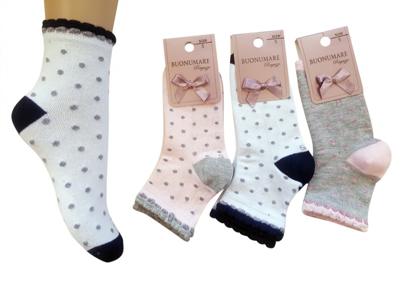 Points designed girls scholl socks - UCS SOCKS