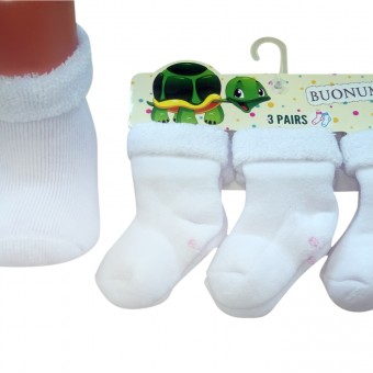 white color baby socks winter