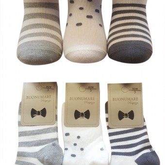 Dotted panda designed kids socks