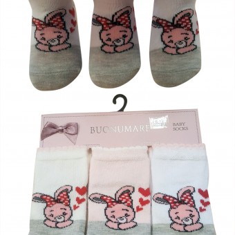 Любители Кролик Pattern детские хлопковые носки