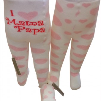 I love mom designed baby cotton tights for winter